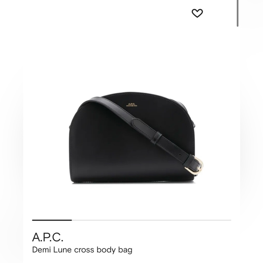 A.P.C. Demi Lune cross body bag